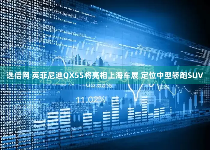 选倍网 英菲尼迪QX55将亮相上海车展 定位中型轿跑SUV