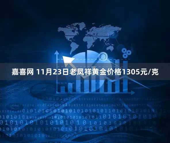 嘉喜网 11月23日老凤祥黄金价格1305元/克